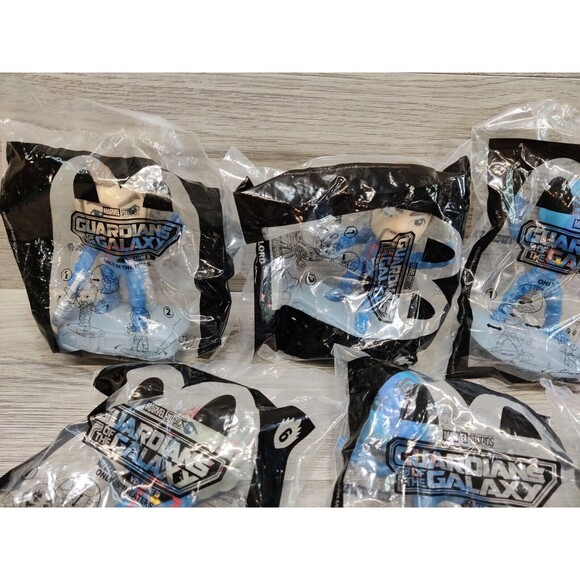 LOT OF 10: McDonald’s: MARVEL/GUARDIANS Of The GALAXY Vol 3 Toy Figures NIP - Picture 2 of 10